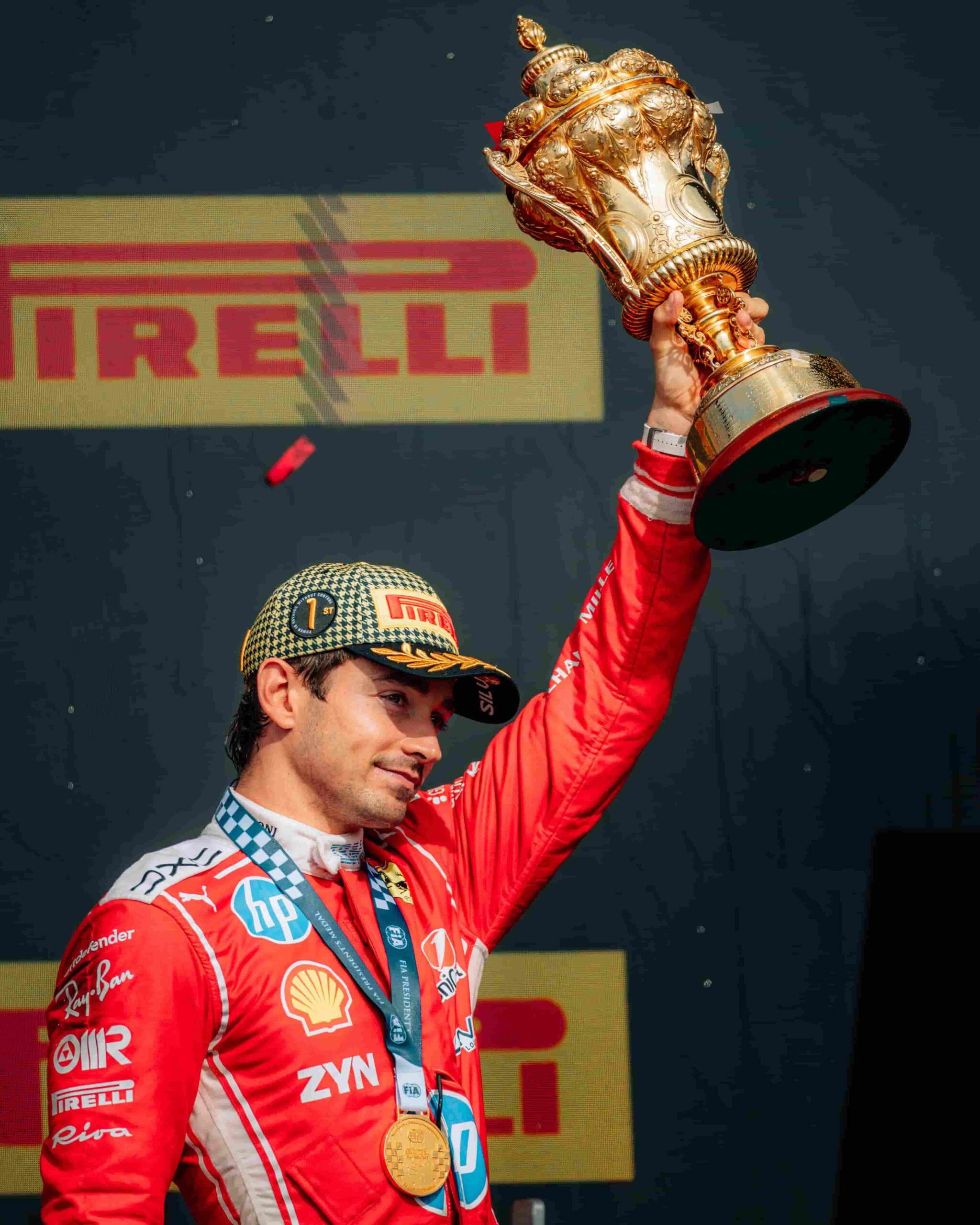 Charles Leclerc volvió a la victoria con Ferrari en el Gran Premio de Gran Bretaña