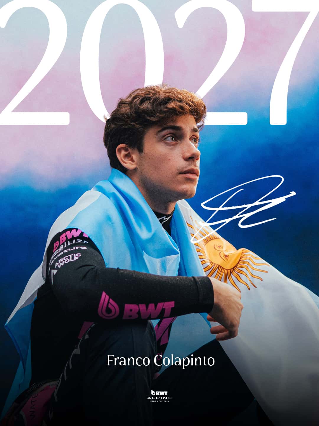 FRANCO COLAPINTO CONFIRMADO POR ALPINE PARA EL 2027