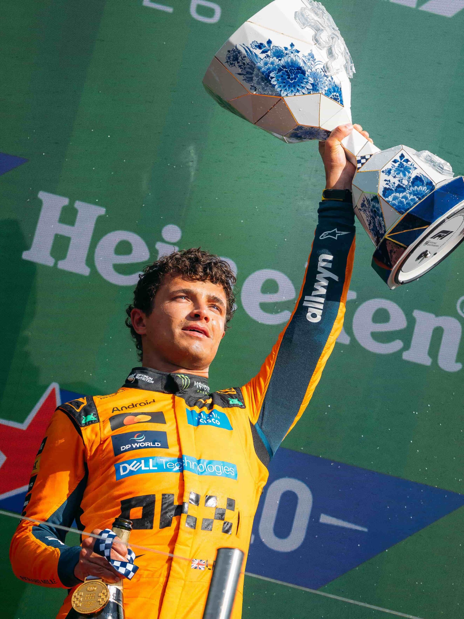 VICTORIA DE NORRIS EN ZANDVOORT